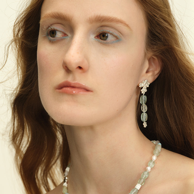 OINICIO Comfort Zone Forest Glow Petals Earrings