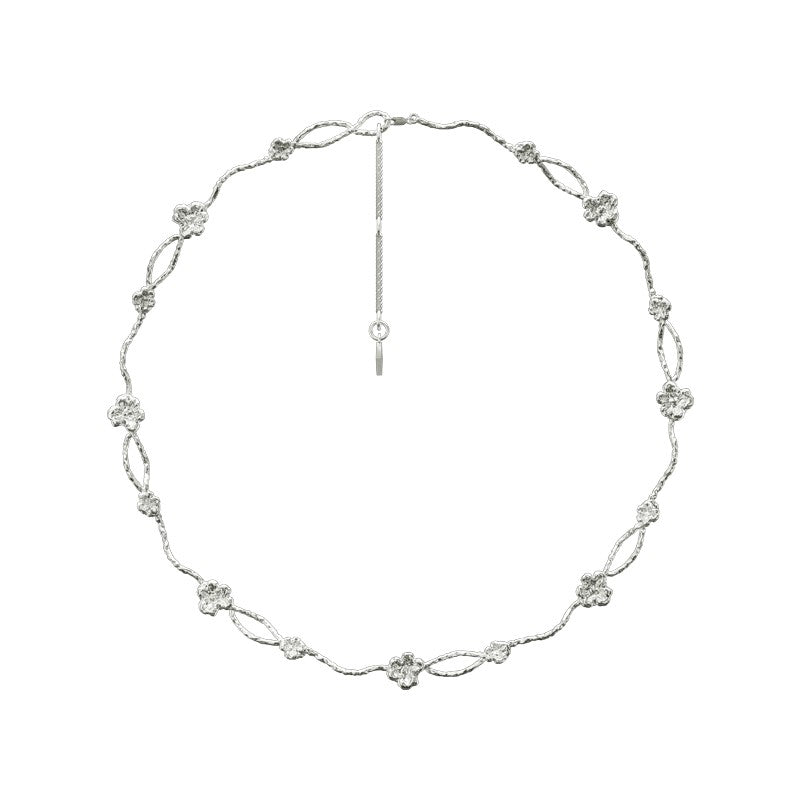 OINICIO Comfort Zone Liquid Floral Intertwined Necklace