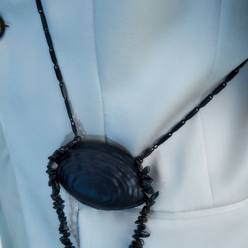 OINICIO Comfort Zone Black Shell Bag