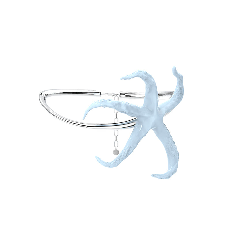 OINICIO x SULTRY VIRGIN Blue starfish necklace