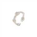 OINICIO NanKe Silver Lace Floral Ring 15#