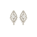 OINICIO NanKe Silver Lace Fish Tail Earrings