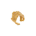 OINICIO NanKe Gold Lace Blossom Ring 15#