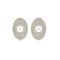 OINICIO NanKe Silver Lace Disc Earrings