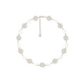 OINICIO NanKe Silver Lace Fish Scale Necklace
