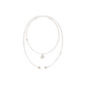 OINICIO NanKe Lace Fish Tail Pendant Sweater Necklace