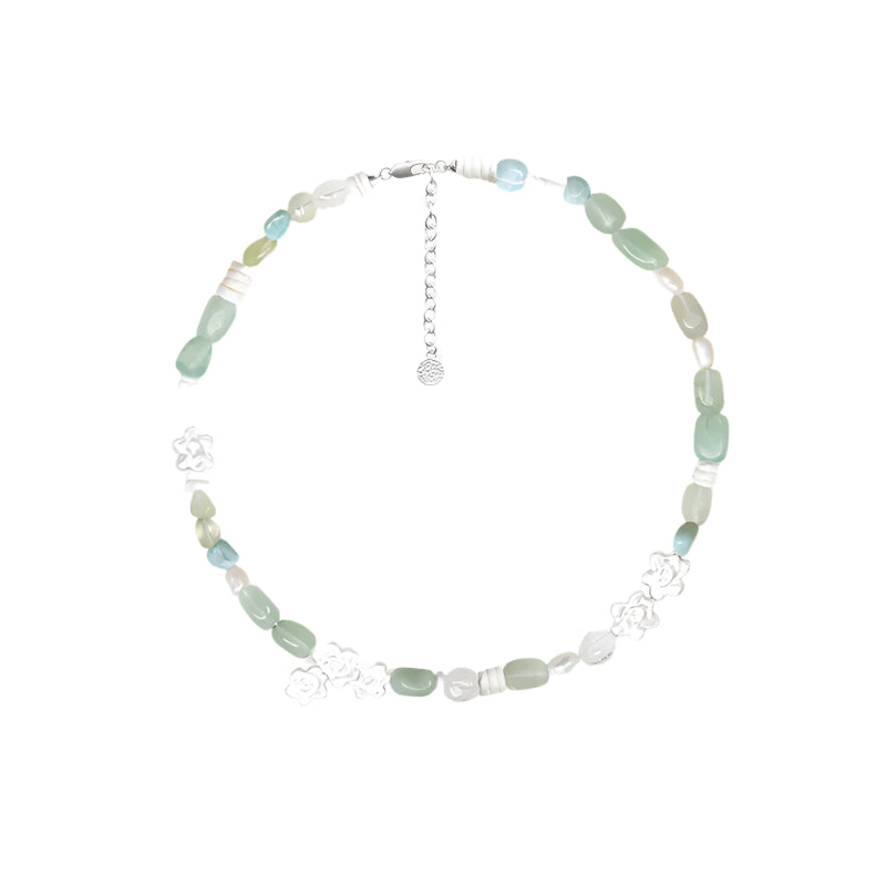 OINICIO Comfort Zone Whisper Crystal Bloom Necklace