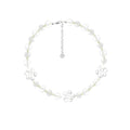OINICIO Comfort Zone Crystal Glow Floral Necklace