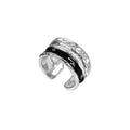 OINICIO Sediment Double-Layer Resin Ring with Liquid Effect 20#