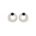 OINICIO Seed Detachable Gem Drop Hoop Earrings
