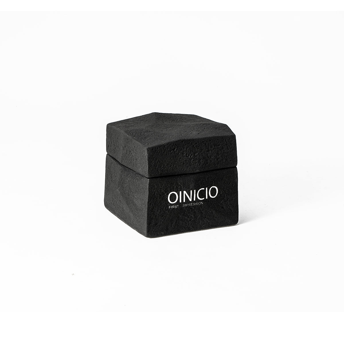 OINICIO Black Ceramic Jewelry Box