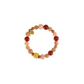 OINICIO VALURI Multi‑Stone Sandalwood Beaded Bracelet, Gold‑Tone