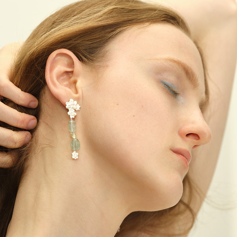 OINICIO Comfort Zone Forest Glow Petals Earrings