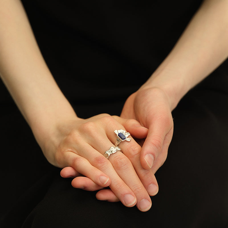 OINICIO Seed Pine Blossom Ring