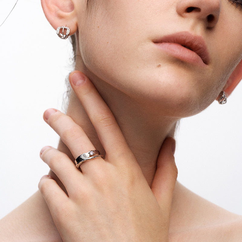 OINICIO NanKe Thorn Couple Rings 15#
