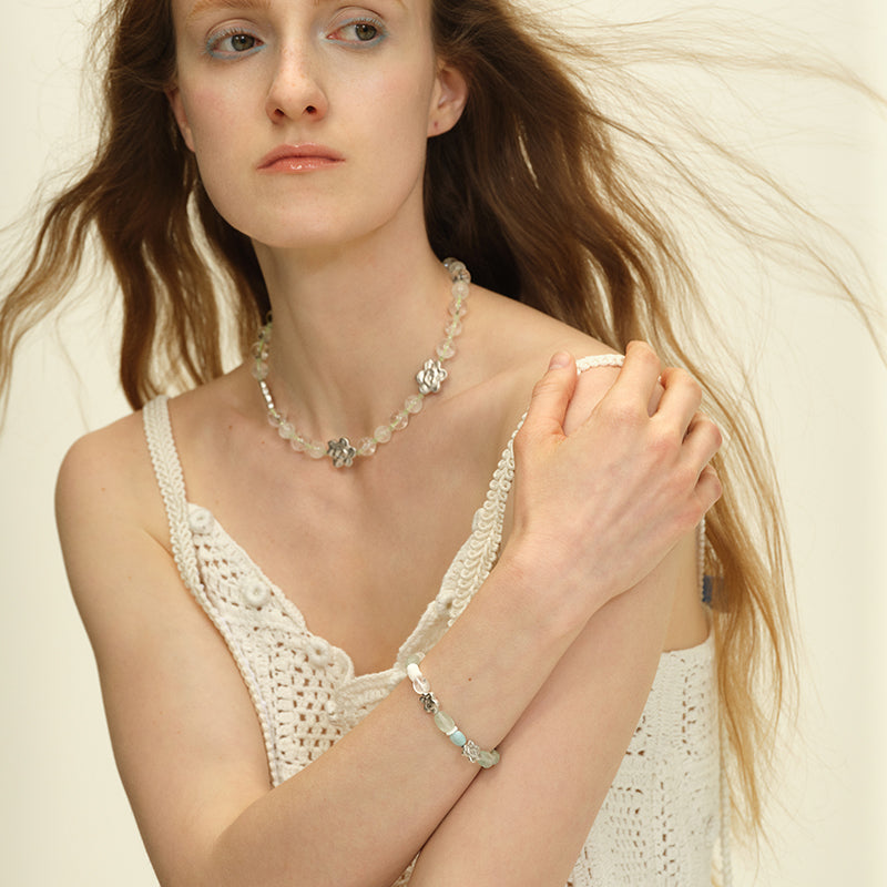 OINICIO Comfort Zone Floral Sea Charm Bracelet