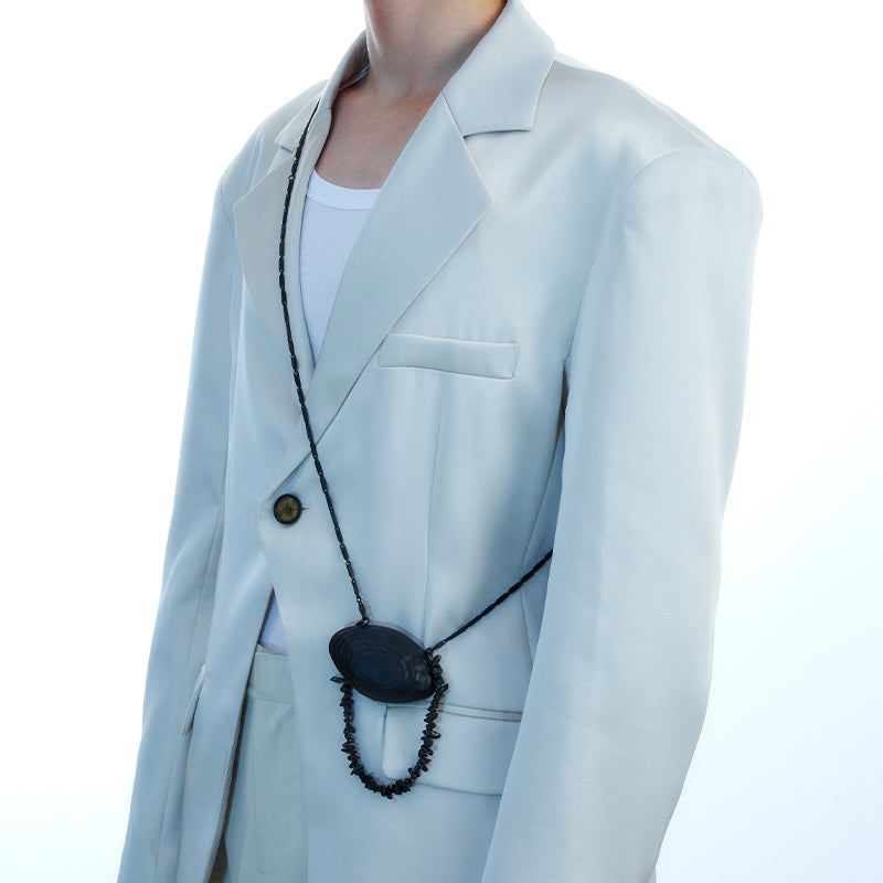 OINICIO Comfort Zone Black Shell Bag