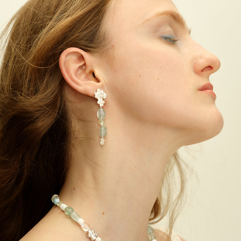 OINICIO Comfort Zone Forest Glow Petals Earrings