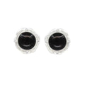 OINICIO Moonquake Black Onyx Earrings with Zircon