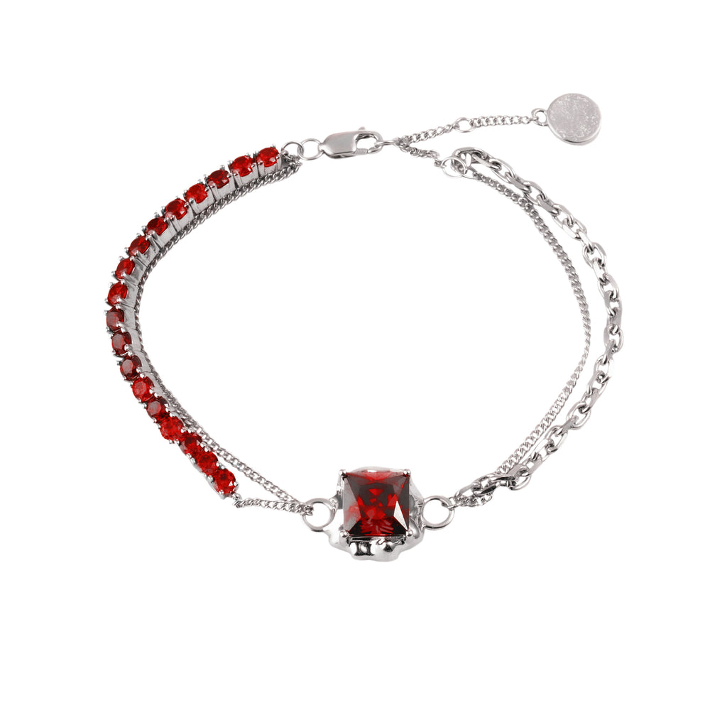 OINICIO ME Red Zircon Bracelet