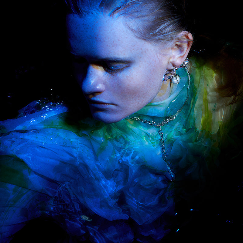 OINICIO Nanke Bow Baroque Pearl Earrings